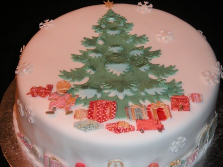 Sugar Christmas Tree & Gifts
