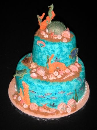 Fondant Undersea Cake