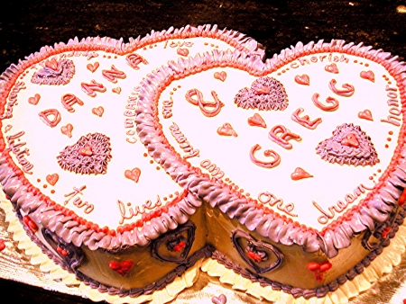 Buttercream Engagement Cake