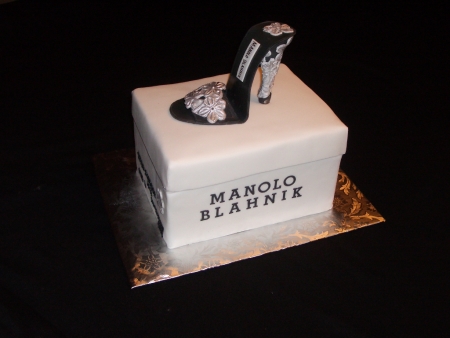 Manolo Shoe Cake