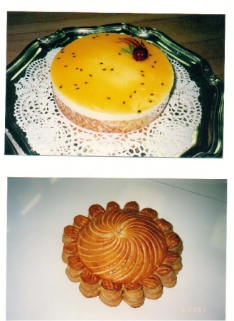 Passion Fruit Cake  & Pativier