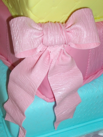 Pink Fabric Sugar Bow