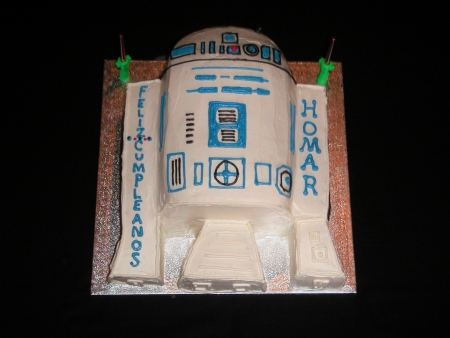 R2-D2 Star Wars Birthday Cake